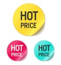 Hot price sticker