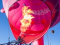 Flame in a Hot Air Balloon