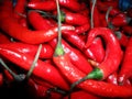 Hot Red chillies are Soo Spicy Royalty Free Stock Photo