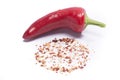 Hot red pepper Royalty Free Stock Photo