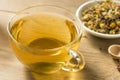 Hot Relaxing Chamomile Tea Royalty Free Stock Photo