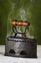 Hot Retro Iron Royalty Free Stock Photo