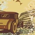 Hot Rod Car Background