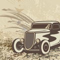 Hot Rod Car Background