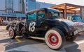 The Hot rod car based on Ford 1932 Model 18 or B three-window coupe