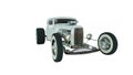 Hot Rod 3D render Royalty Free Stock Photo