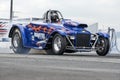 Hot rod drag car Royalty Free Stock Photo