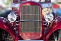 Hot Rod Headlights and Grill Royalty Free Stock Photo