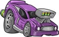 Hot-Rod Race-Car Vector