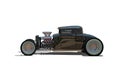 Hot Rod 3D render Royalty Free Stock Photo