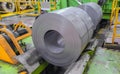 Hot Rolled steel coil straps with steel strapping, during processing, Plate metal sheet industry