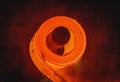 Hot-rolled steel process