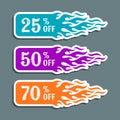 Vector hot sale labels Royalty Free Stock Photo