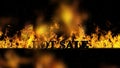 Hot Sale Burning Hot Word in Fire
