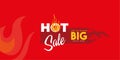 Hot sale web banner template. Price offer deal vector labels Royalty Free Stock Photo