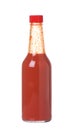 Hot Sauce In Glass Bottle Royalty Free Stock Photo