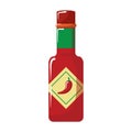 hot sauce. Vector illustration decorative design