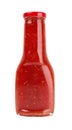 Hot sauce on white Royalty Free Stock Photo