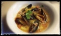 Hot Soup with Fresh Muscles