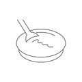 Hot soup, meal icon