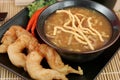 Hot & Sour Soup with Prawns