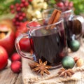 Hot spiced wine