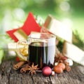 Hot spiced wine