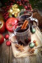 Hot spiced wine