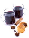 Hot spiced wine