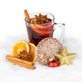 Hot spiced wine