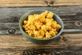 Hot spicy barbecue popcorn