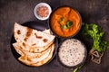 Hot spicy chicken tikka masala Royalty Free Stock Photo