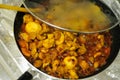 Hot and spicy indian chicken curry Royalty Free Stock Photo