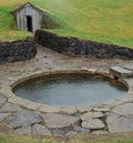 Snorri Sturluson Pool, Iceland. Royalty Free Stock Photo