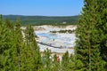 Hot spring in Yellowstone, Wyoming