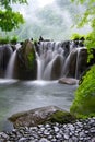 Hot spring waterfall Royalty Free Stock Photo