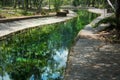 Hot spring well Royalty Free Stock Photo