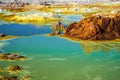 Hot springs in Dallol, Danakil Desert, Ethiopia Royalty Free Stock Photo