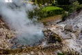 Hot springs, Furnas, Sao Miguel Island, Azores, Portugal Royalty Free Stock Photo