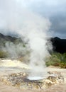 Hot springs in Furnas, Sao Miguel island, Azores, Portugal Royalty Free Stock Photo