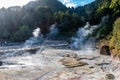 Hot springs, Furnas, Sao Miguel Island, Azores, Portugal Royalty Free Stock Photo