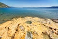 The hot springs of Loutra Aidispsos in Evia, Greece