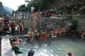 Hot springs in Nepal Royalty Free Stock Photo