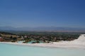 A hot springs Pamukkale