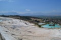 A hot springs Pamukkale