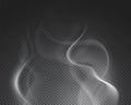 Hot steam. Isolated foggy smoke cloud. Burning drink food vapor on transparent background. Spooky fog, water mist waves
