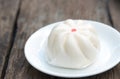 Hot steamed dumpling,chinese buns Royalty Free Stock Photo