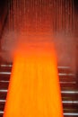 Hot steel plate Royalty Free Stock Photo