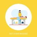 Hot Stone Massage Asian Technique with Heat Method