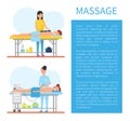 Hot Stone Massage Therapy and Apparatus Vector